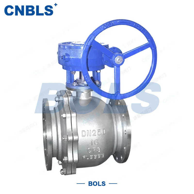 Stainless Steel Flanged Floating Ball Valves
