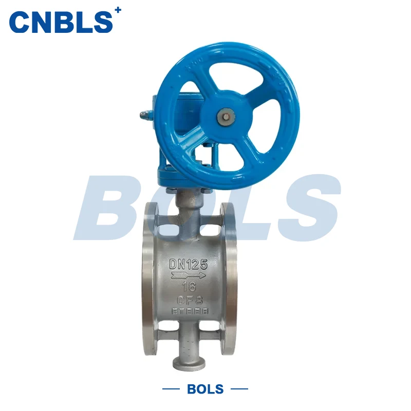 스테인레스 스틸 텔레스코픽 금속 밀봉 버터 플라이 밸브